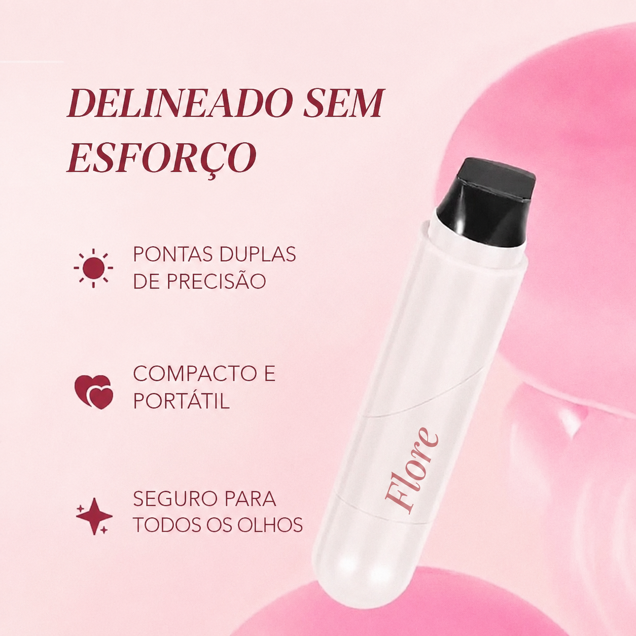 Delineado sem esforço