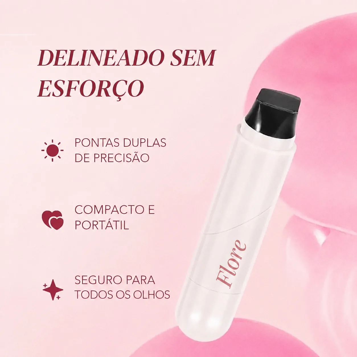 Delineado sem esforço