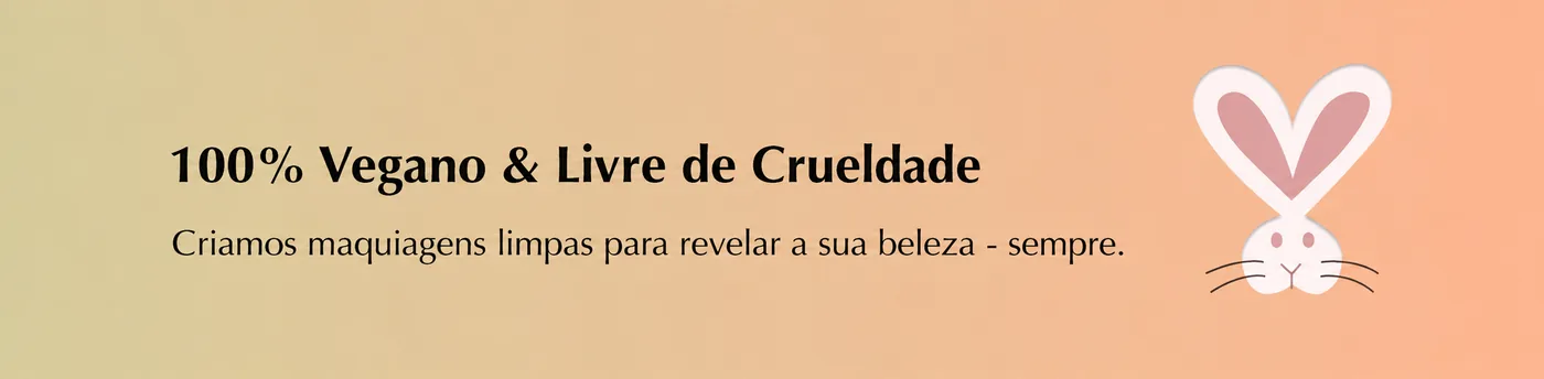 Florè — 100% Vegano e Livre de Crueldade. Criamos maquiagens limpas para revelar sua beleza — sempre.